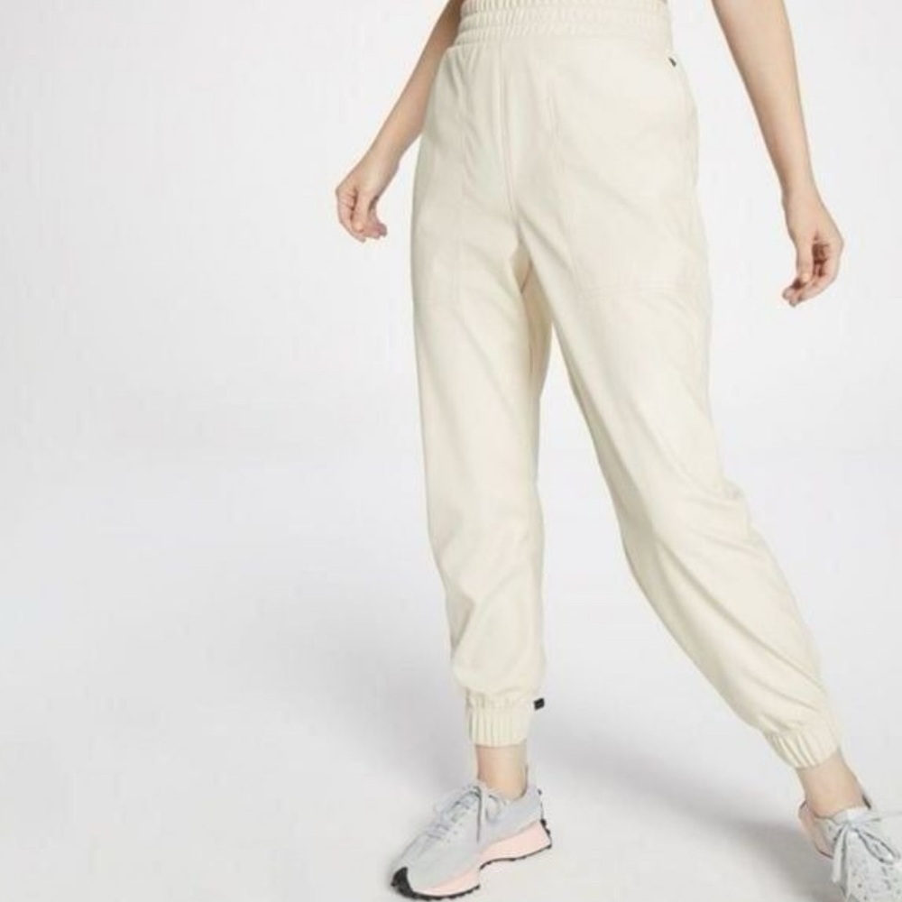 CALIA by Carrie Underwood Cream Track Pants